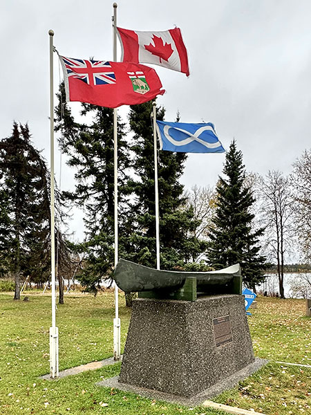 Cranberry Portage monument