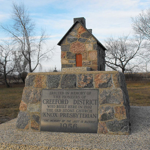 Knox Presbyterian Church monument