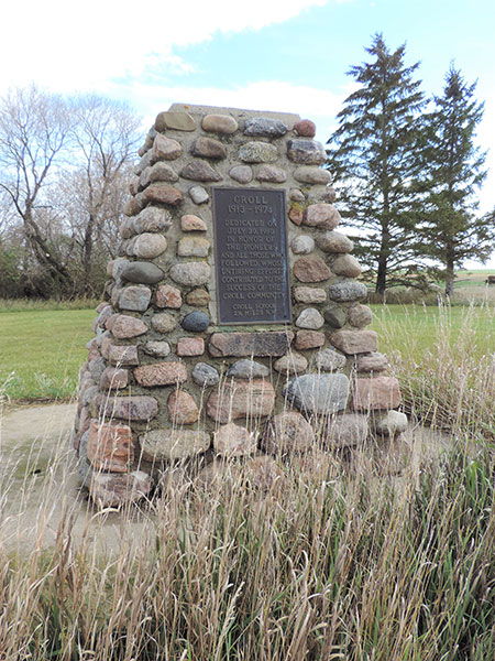 Croll Pioneers Monument
