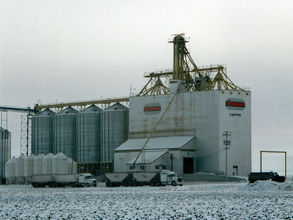 Pioneer grain elevator, the former Manitoba Pool grain elevator A at Dauphin