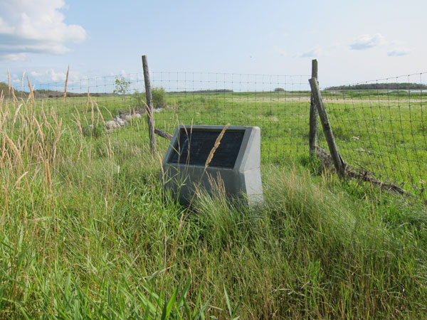 Davis Point conservation commemorative monument