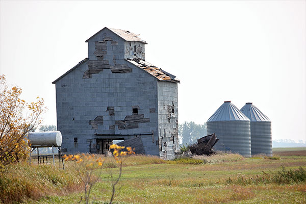 The former Deason Family Grain Elevator
