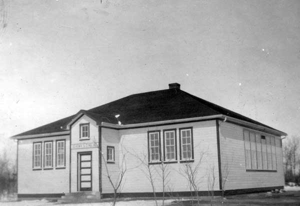The first Dehowa School building