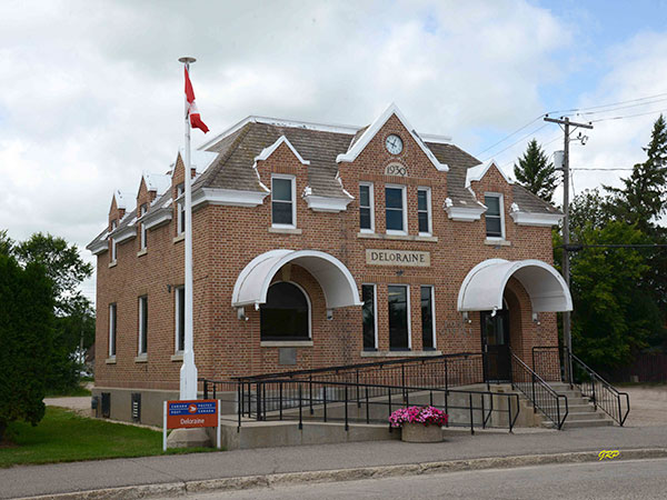 Dominion Post Office Building at Deloraine