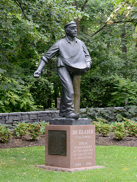 De Zaaier “The Sower” Statue
