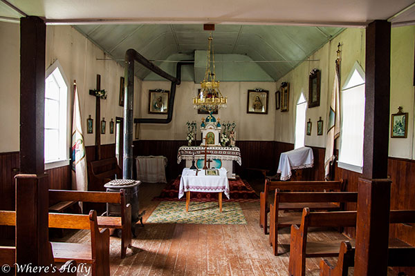 Interior of St. Mary&rsquo;s Ukrainian Catholic Church