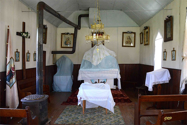 Interior of St. Mary&rsquo;s Ukrainian Catholic Church