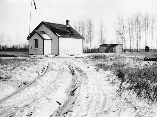 The original Egremont School building