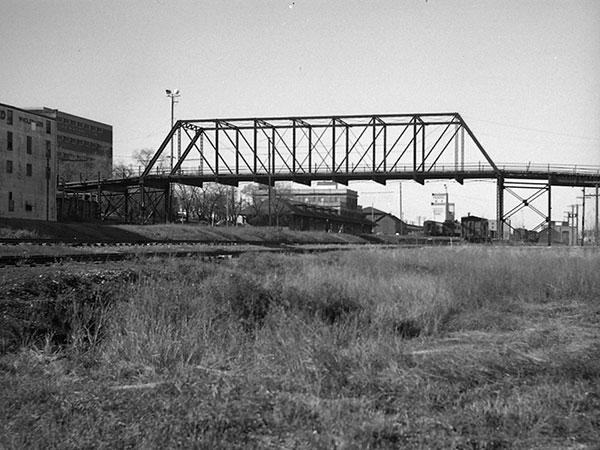 The original Eighth Street Bridge