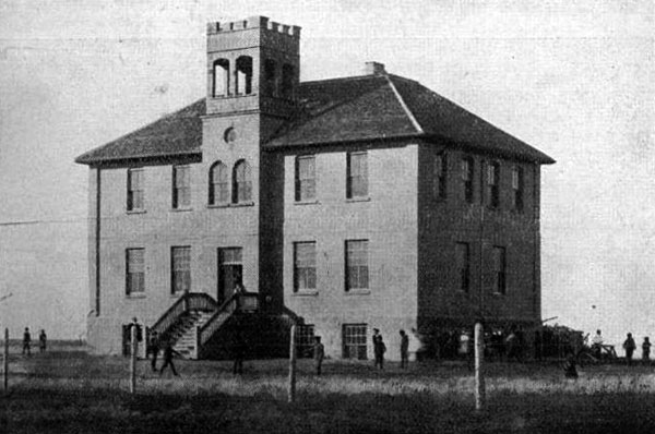 Elgin School No. 153 that, in 1912, became Elgin Consolidated School