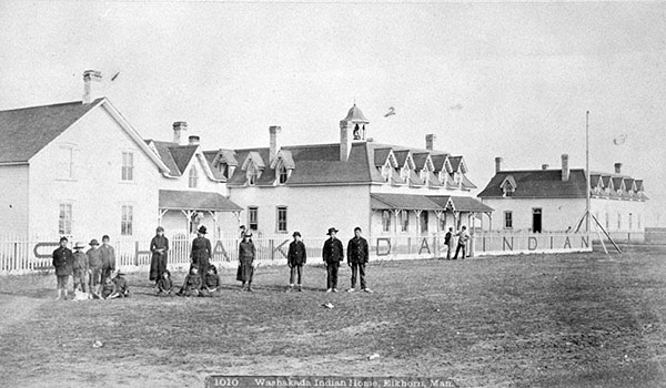 The original Elkhorn Indian Residential School