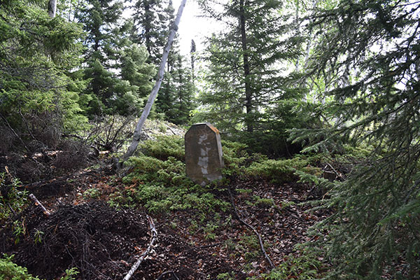 Grave in the Elk Island Cemetery