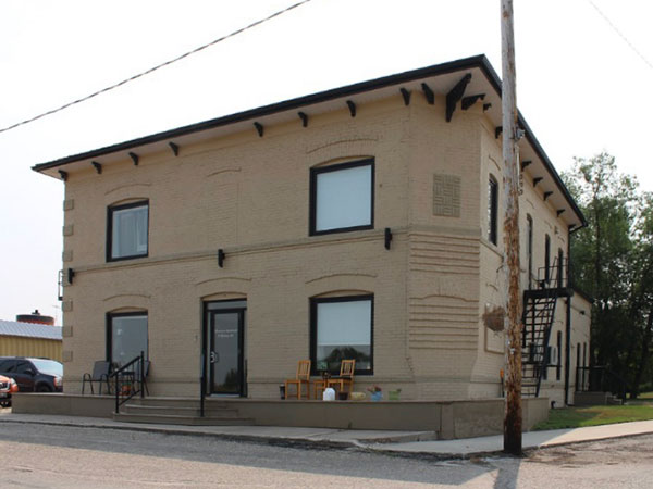 The former Elm Creek Hotel