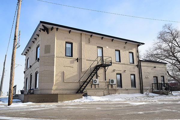 The former Elm Creek Hotel