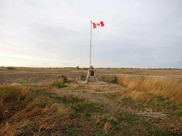 Elm Valley School commemorative monument