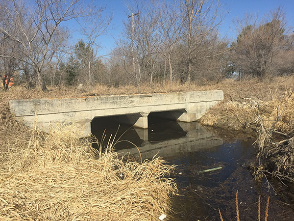 Concrete culvert bridge no. 1512