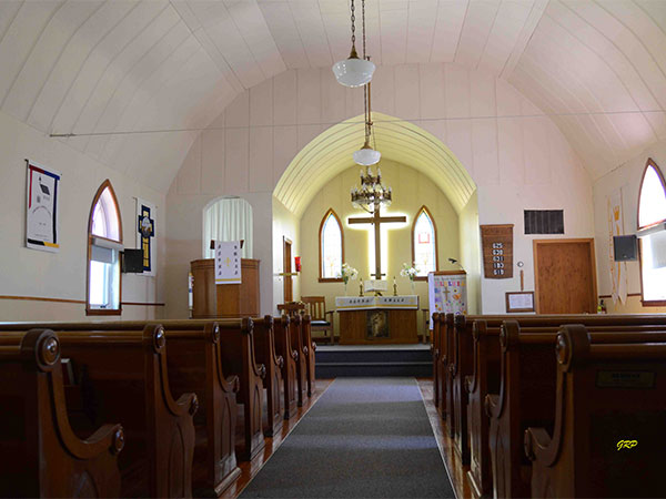 Interior of Emmanuel Lutheran Church