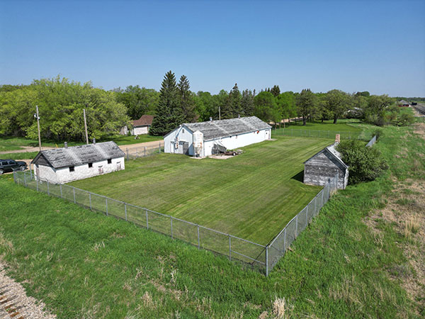 Aerial view of the Emerson Quarantine Station