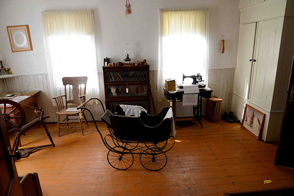 Interior of the G. G. H. Ens Housebarn