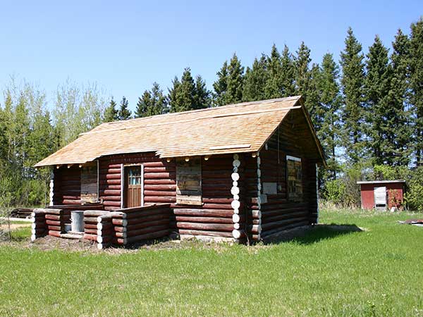 Erickson Cabin under renovation
