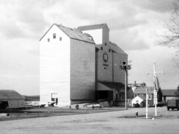 Former Manitoba Pool grain elevator at Erickson