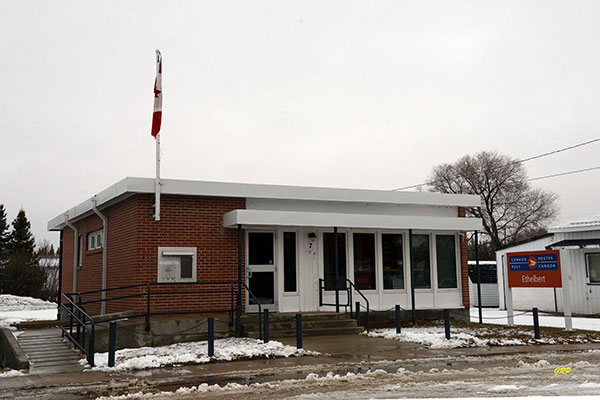 Dominion Post Office Building at Ethelbert