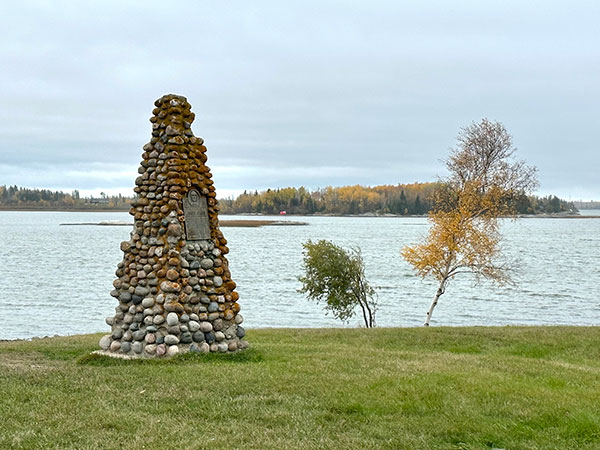 Reverend James Evans Cairn