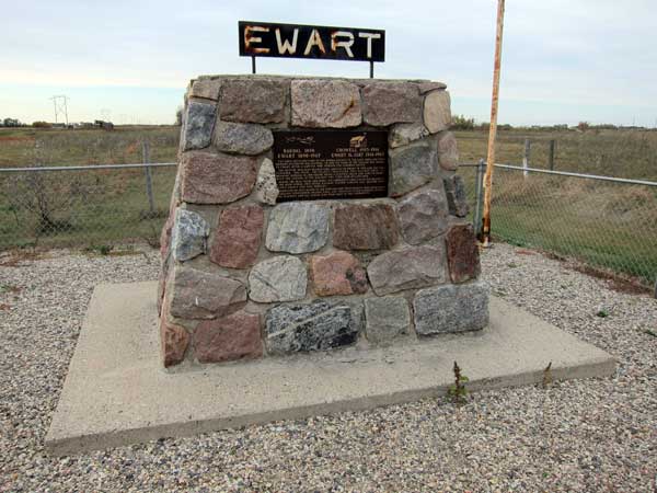Ewart commemorative monument