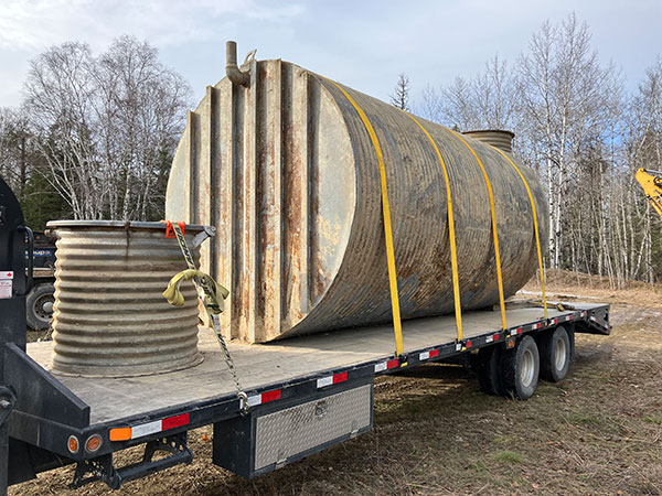 Fallout Reporting Post KE4 ready for transport to Miami