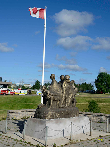 Firefighters Tribute Monument