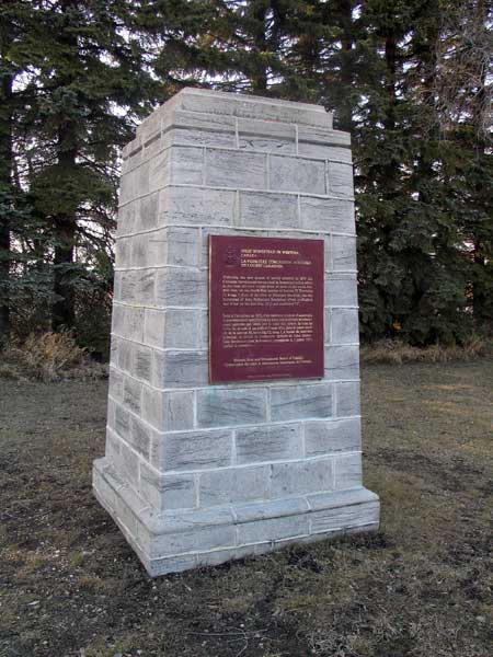 First homestead commemorative monument