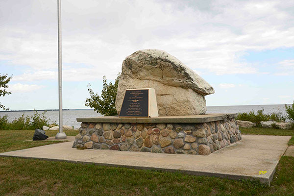 First Icelandic birth in Western Canada monument