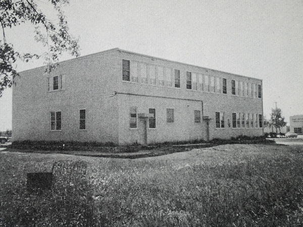 Fisher Branch Elementary, northwest elevation