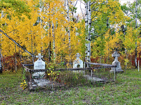 Older section of Foley South Ukrainian Ruthenian Cemetery