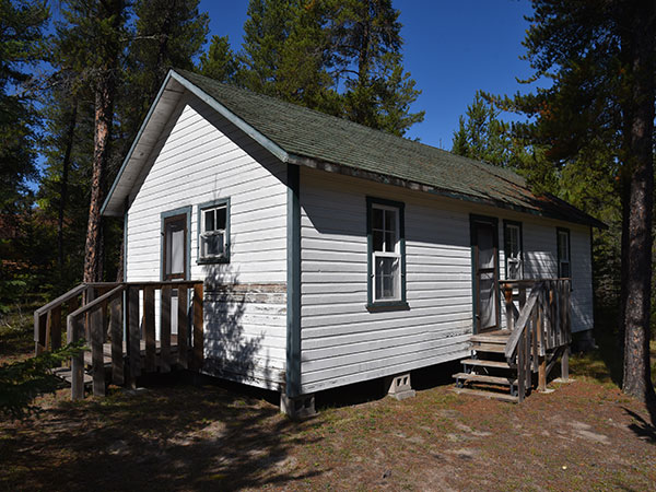 Restored ranger cabin