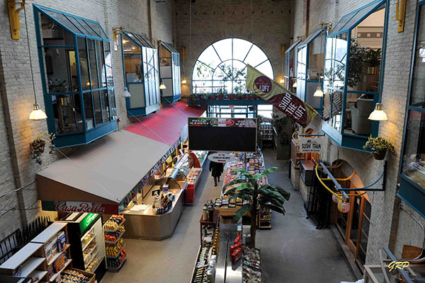 Interior of the Forks Market Building