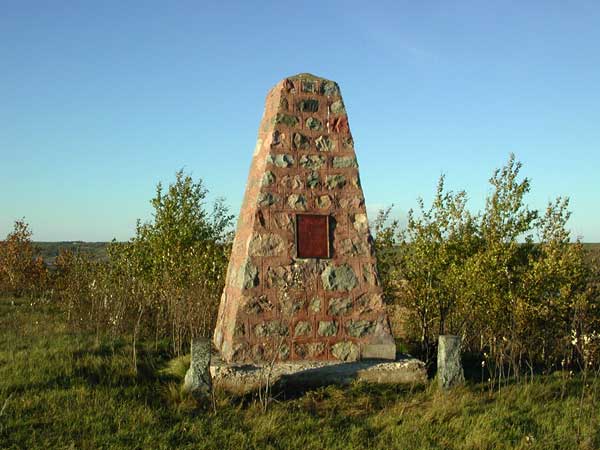 Fort Ellice commemorative monument