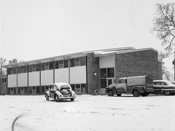 New addition on Fort la Reine School