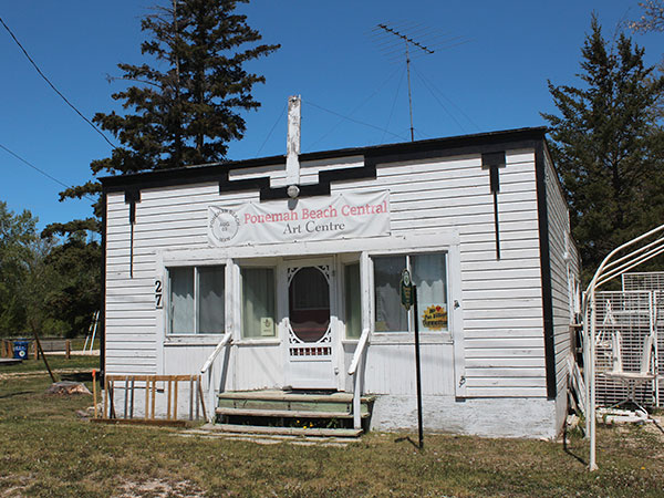The former Fournier General Store at Ponemah