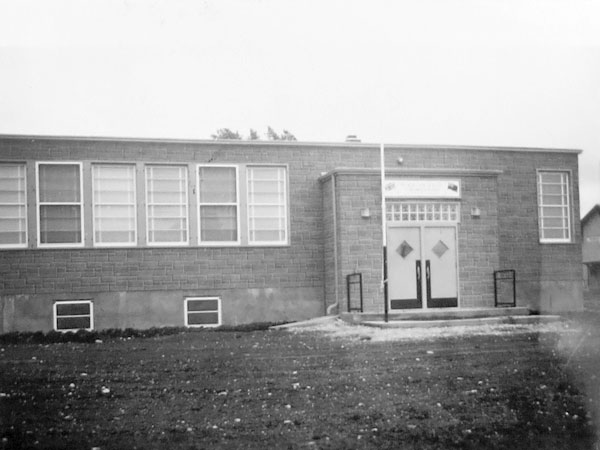 The third Franklin School building used from 1953 to 1968