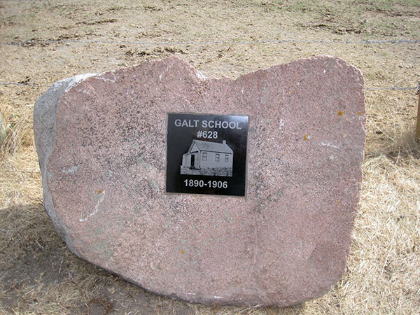 Galt School commemorative monument