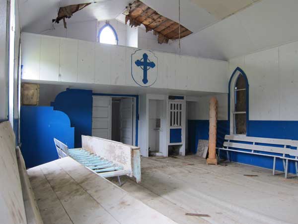 Interior of St. Hubert’s Roman Catholic Church