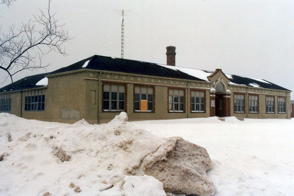 The former General Steele School building