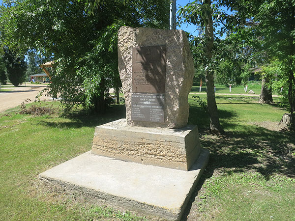 Gilbert Plains Centennial Monument