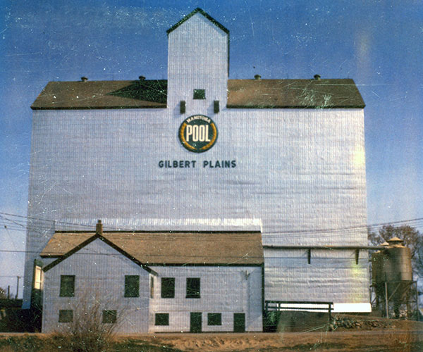 Manitoba Pool Grain Elevator C at Gilbert Plains
