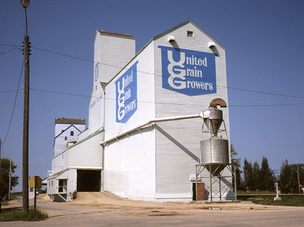 United Grain Growers Grain Elevator at Gilbert Plains
