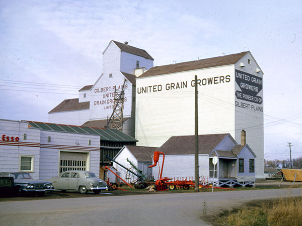 United Grain Growers Grain Elevator at Gilbert Plains
