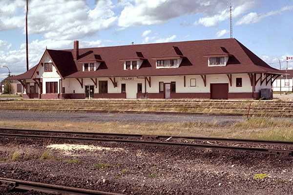 Canadian National Railway Station at Gillam