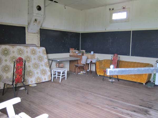 Interior of the former Glen Elmo School building