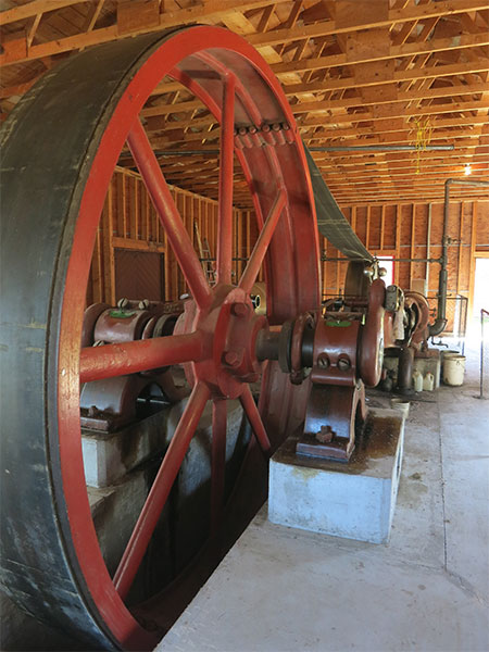 Engine from the former Glenwood Roller Mills